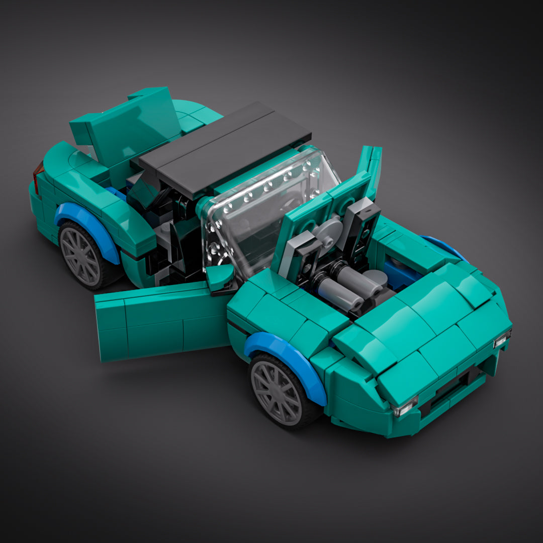 Inspired by Mazda Miata NA - Dark Turquoise (instructions)