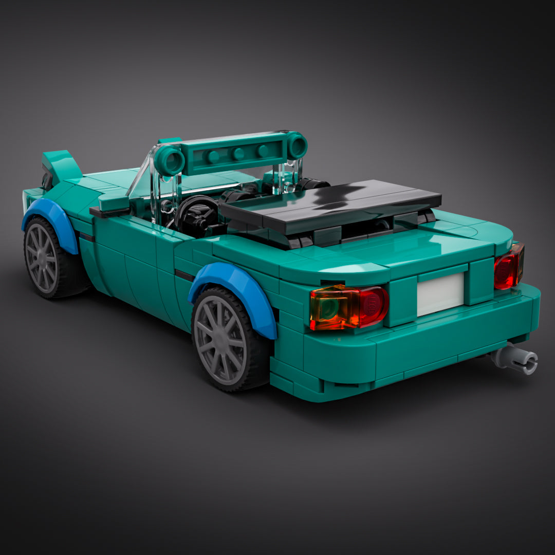 Inspired by Mazda Miata NA - Dark Turquoise (instructions)