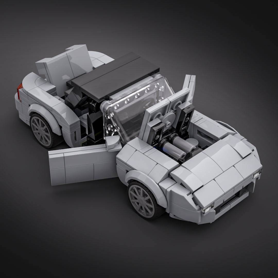 Inspired by Mazda Miata NA - Light Grey (instructions)