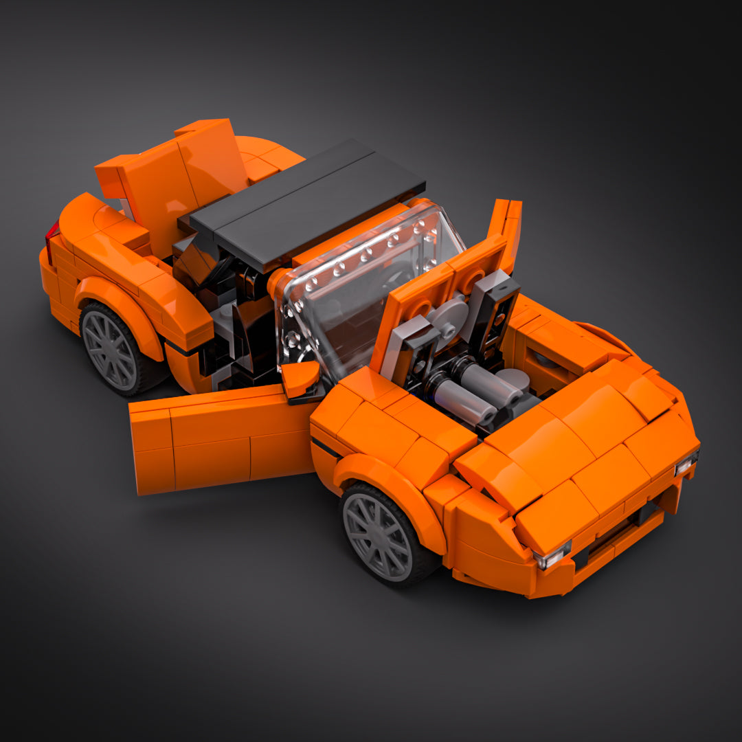 Inspired by Mazda Miata NA - Orange (instructions)