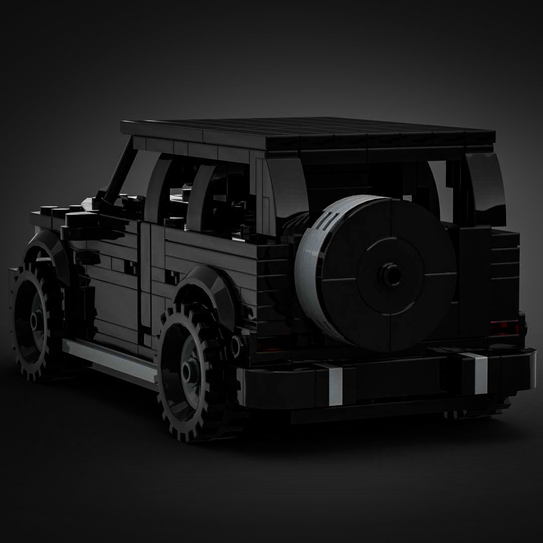 Inspired by Mercedes G63 AMG Black Kit bricksblocksandmocs