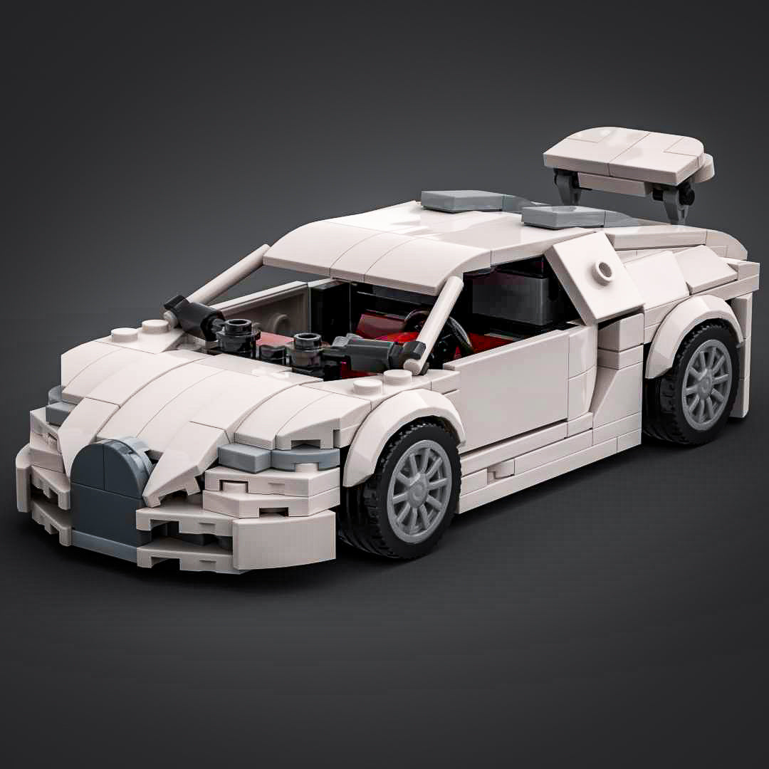 Inspired by Bugatti Veyron - White (Kit)