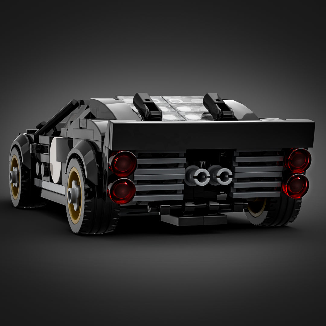 Inspired by Ford GT40 - Black (Kit) – bricksblocksandmocs