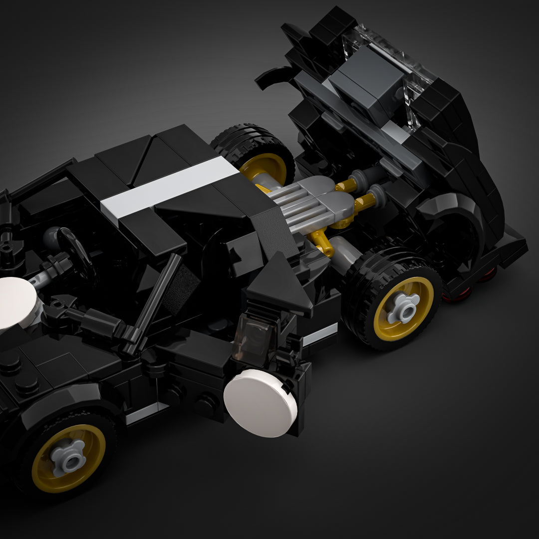 Inspired by Ford GT40 - Black (Kit) – bricksblocksandmocs