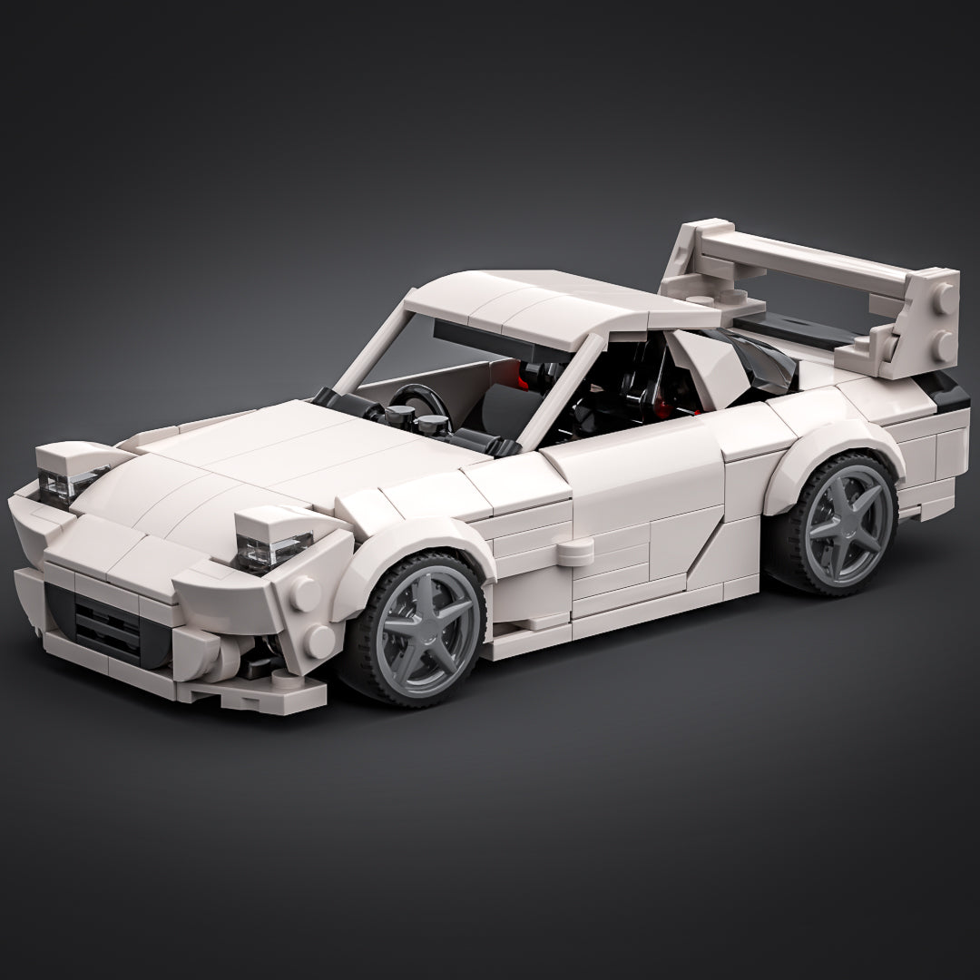 Inspired by Mazda RX7 - White (Kit)
