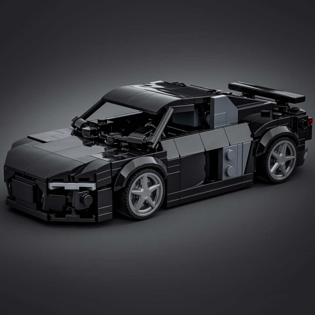 Inspired by Audi R8 - Black (Kit)