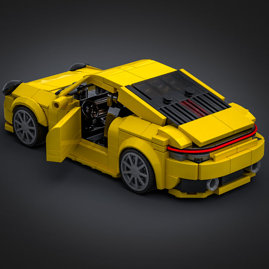 Inspired by Porsche 992 - Yellow (instructions)