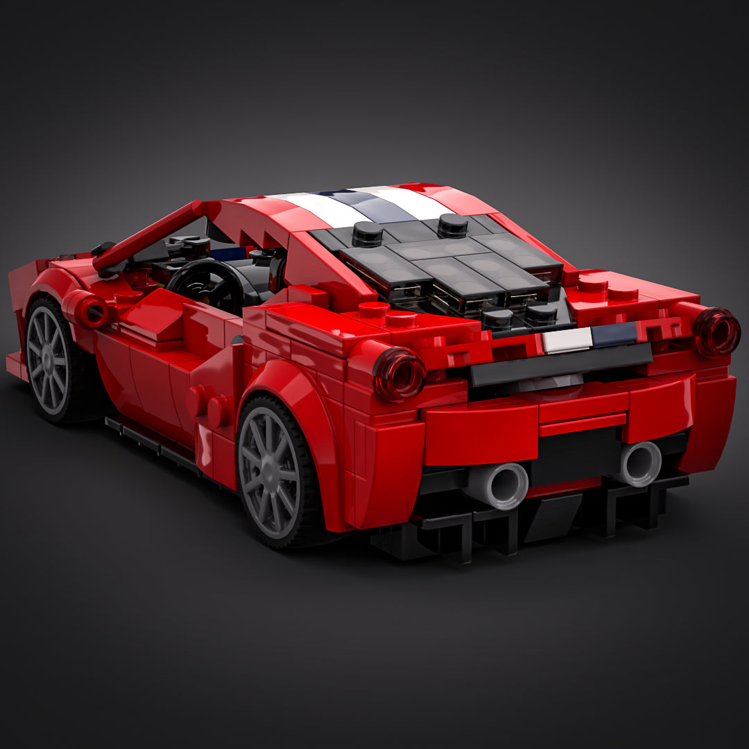 Inspired by Ferrari 488 Pista - Red (Kit)