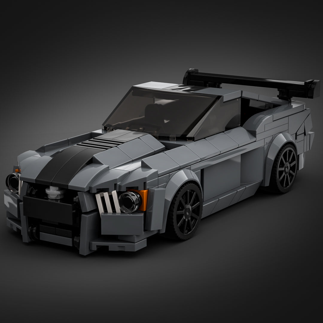 Inspired by Ford Mustang Shelby GT500 - Grey (instructions)