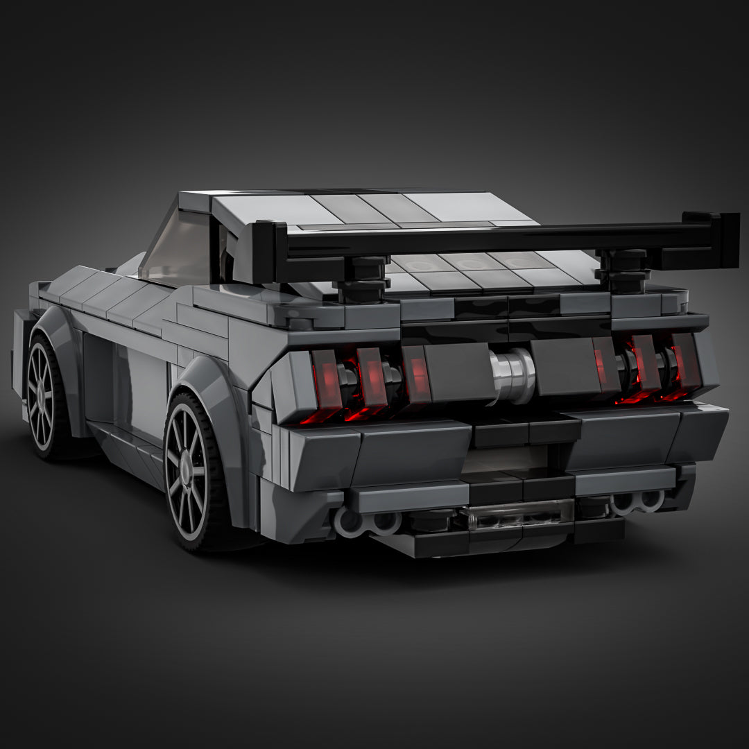 Inspired by Ford Mustang Shelby GT500 - Grey (instructions)
