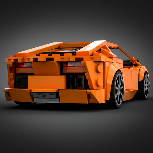 Inspired by Lamborghini Aventador - Orange (instructions)