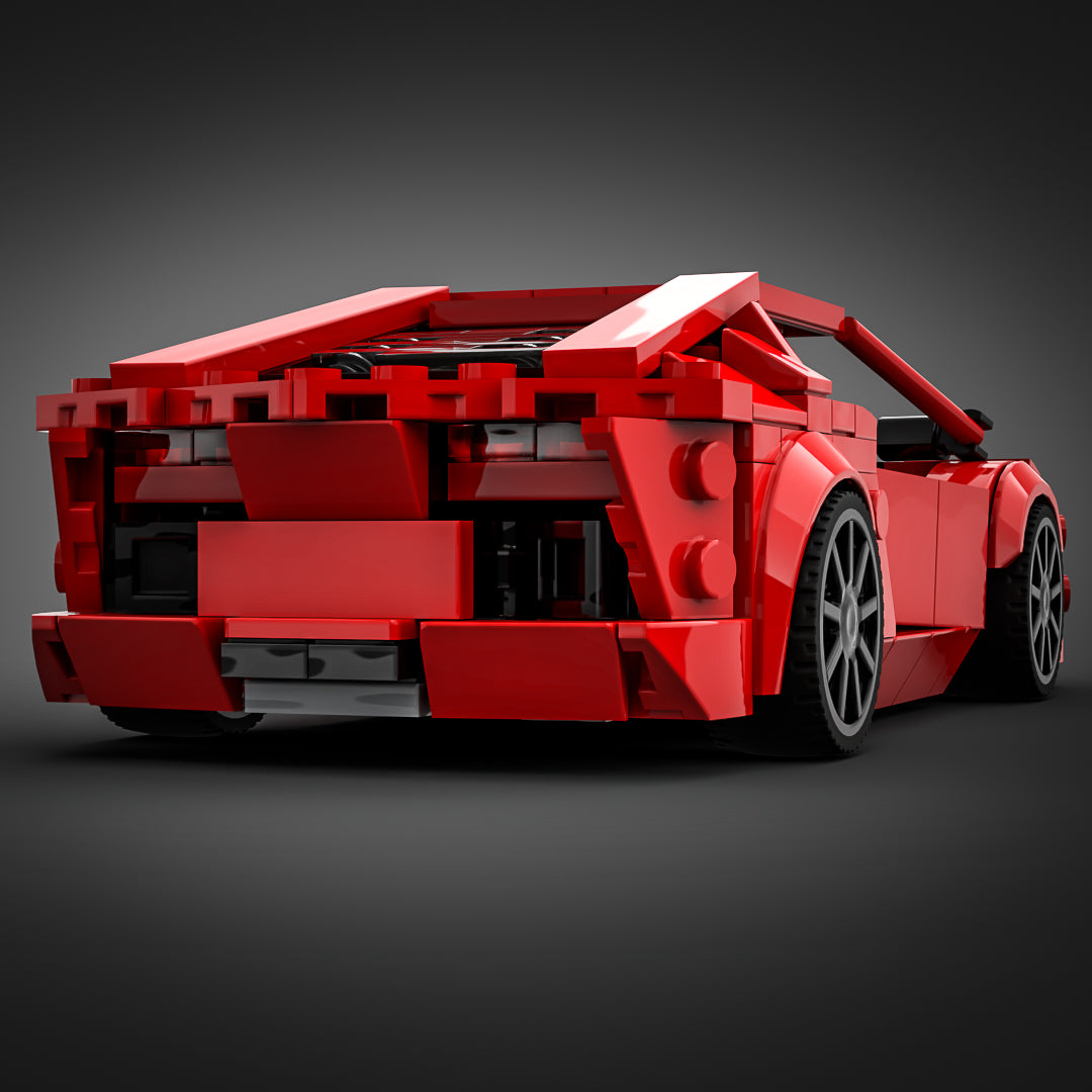 Inspired by Lamborghini Aventador - Red (instructions)