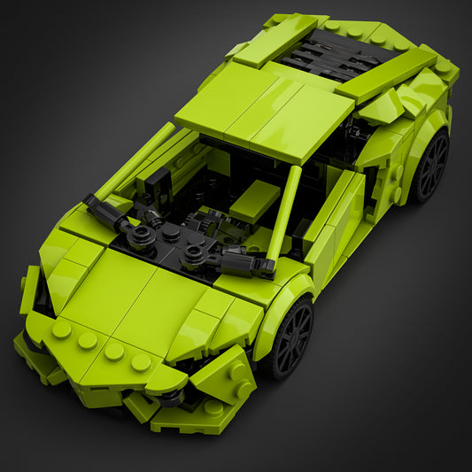 Inspired by Lamborghini Aventador - Lime (instructions)