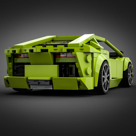 Inspired by Lamborghini Aventador - Lime (instructions)