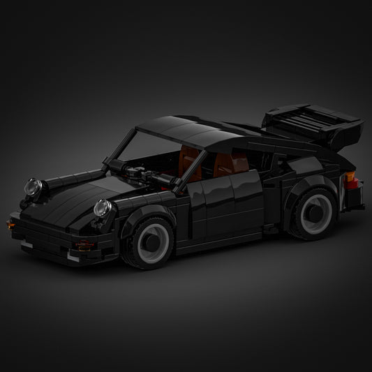 Inspired by Porsche 930 Turbo - Black (instructions)