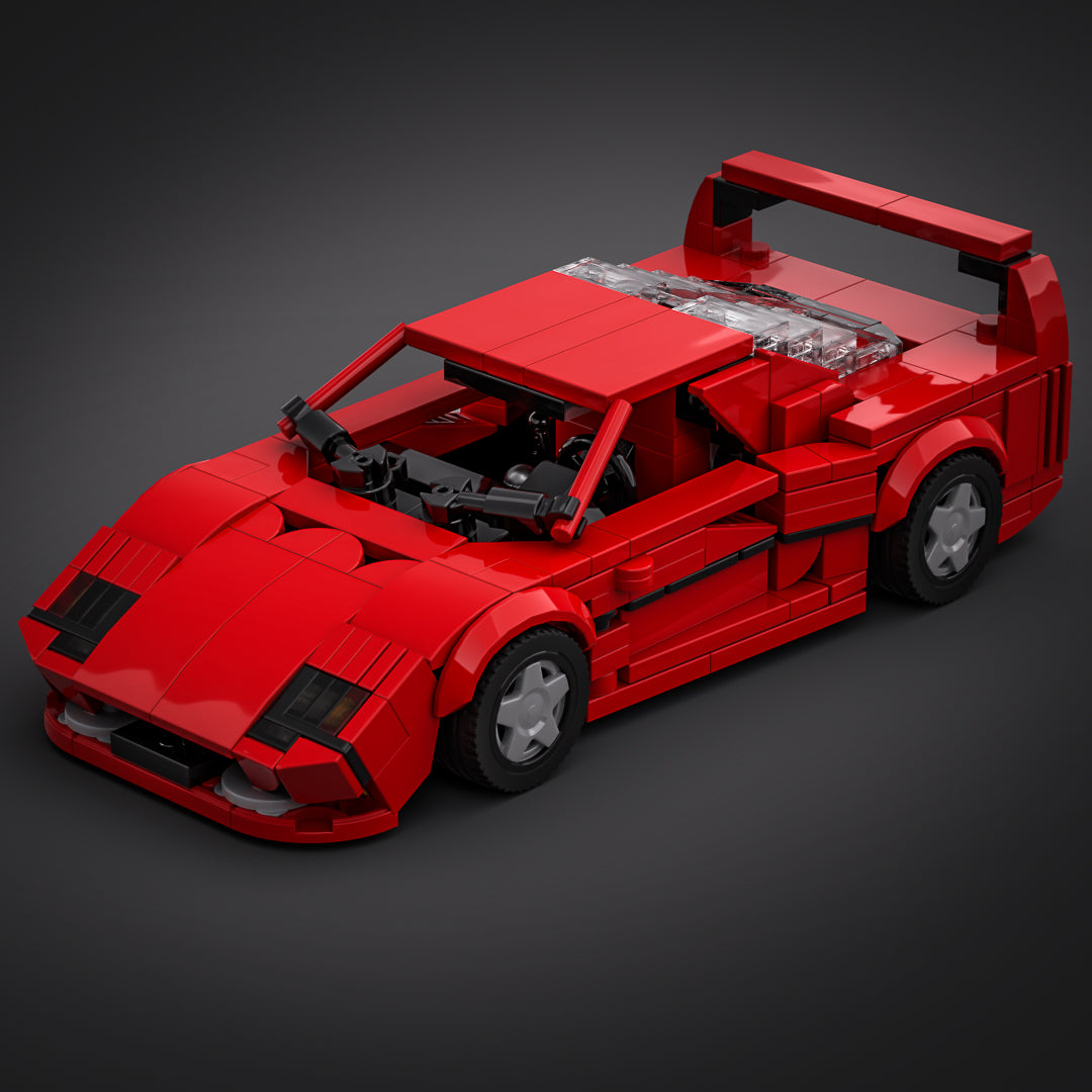 Inspired by Ferrari F40 - Red (Kit)