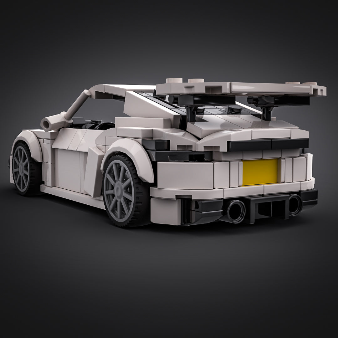 Inspired by Porsche 718 GT4 - White (instructions)