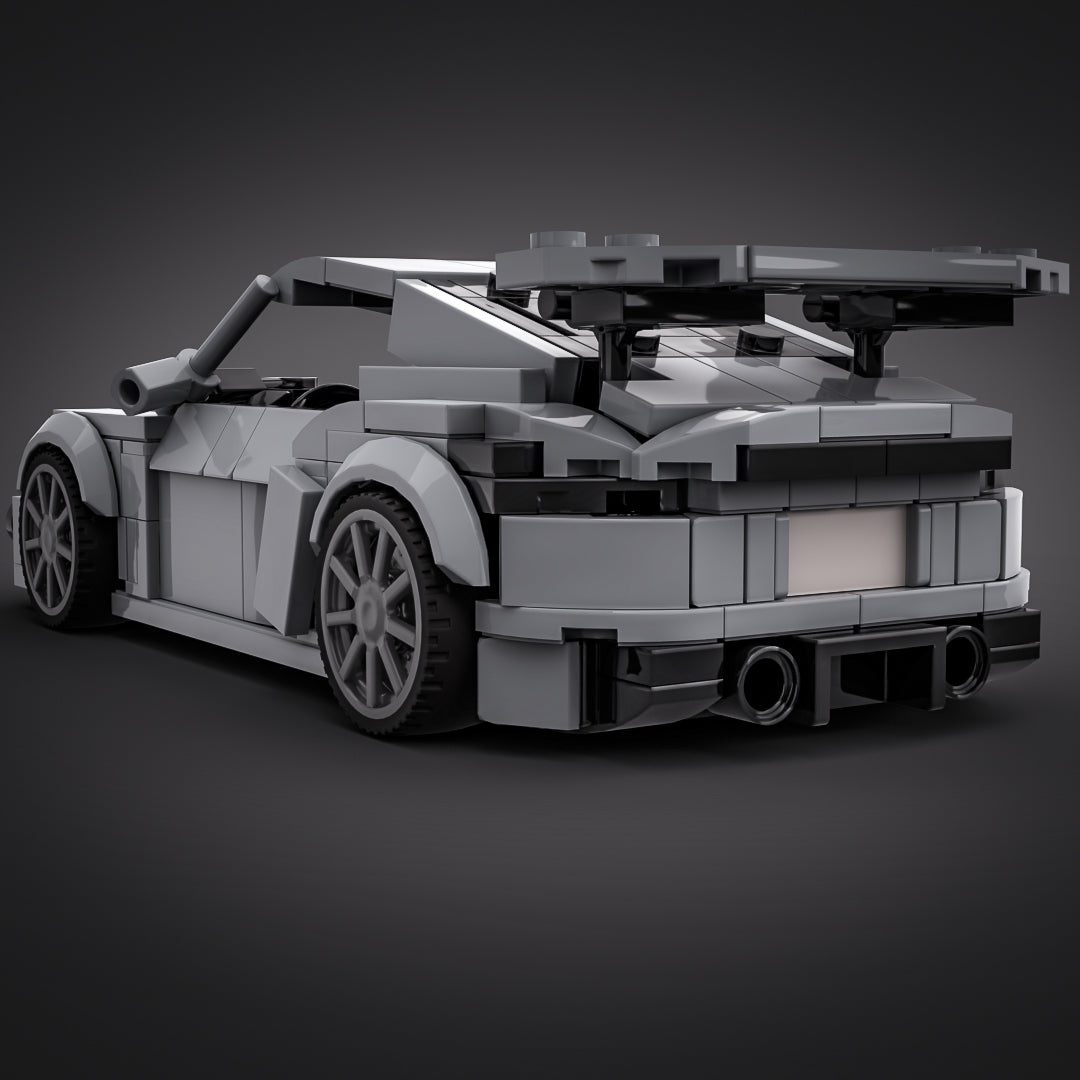 Inspired by Porsche 718 GT4 - Light Grey (Kit)