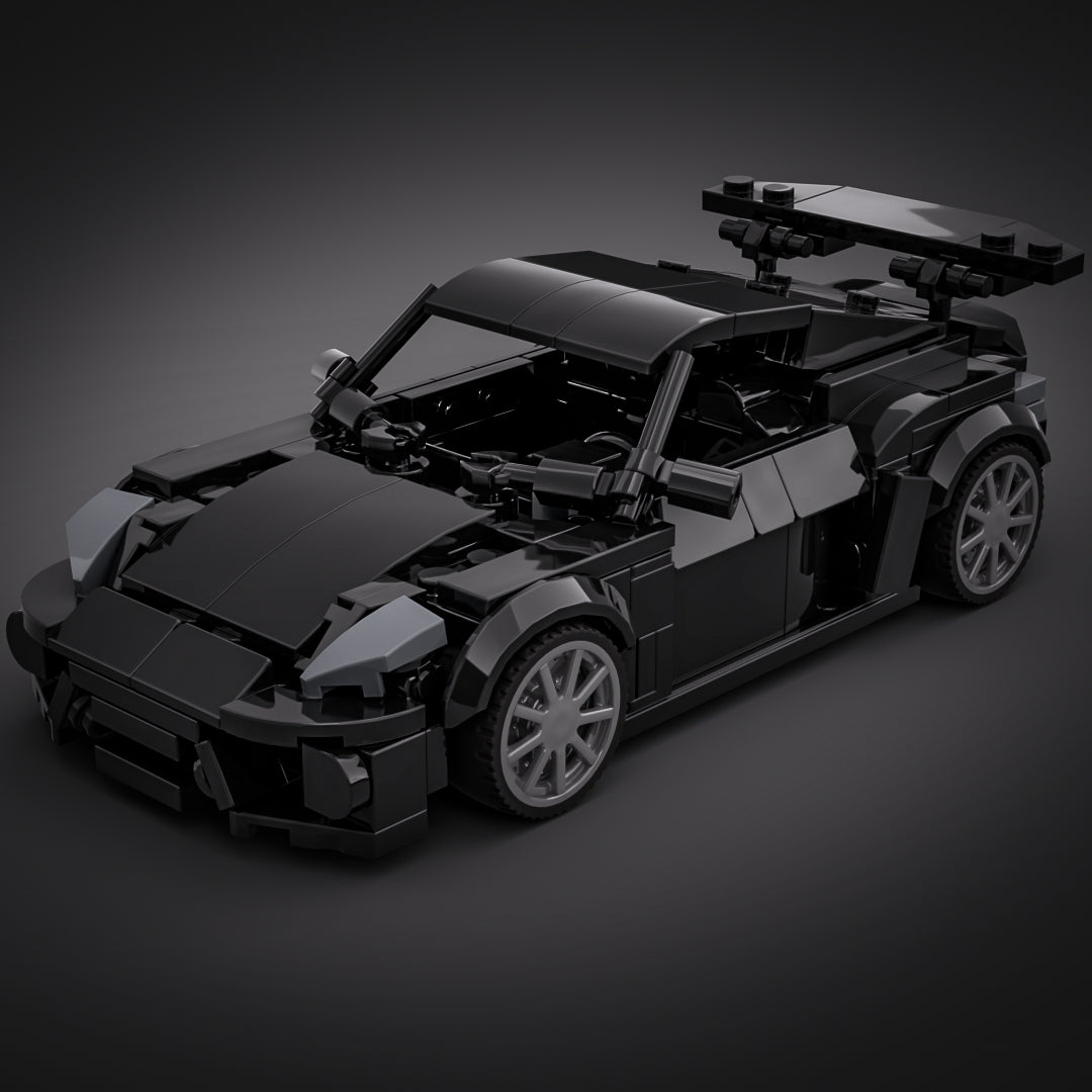 Inspired by Porsche 718 GT4 - Black (instructions)