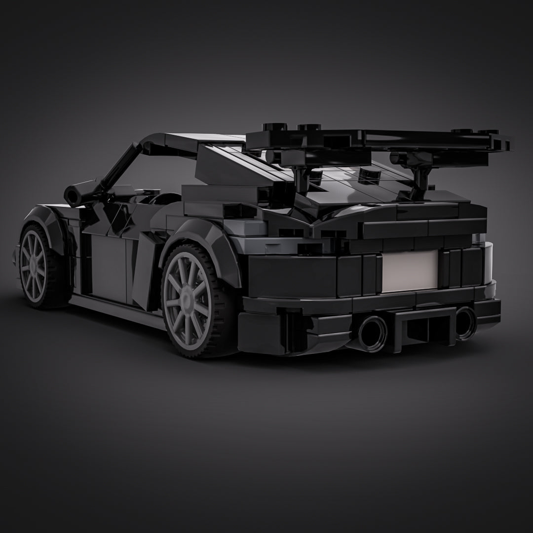 Inspired by Porsche 718 GT4 - Black (Kit)