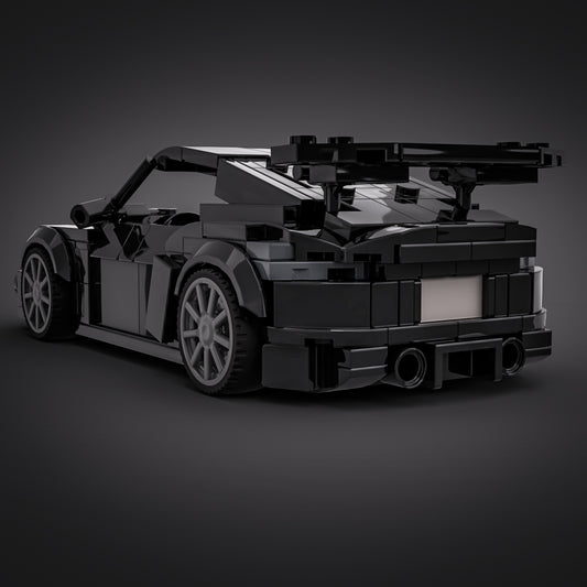 Inspired by Porsche 718 GT4 - Black (instructions)