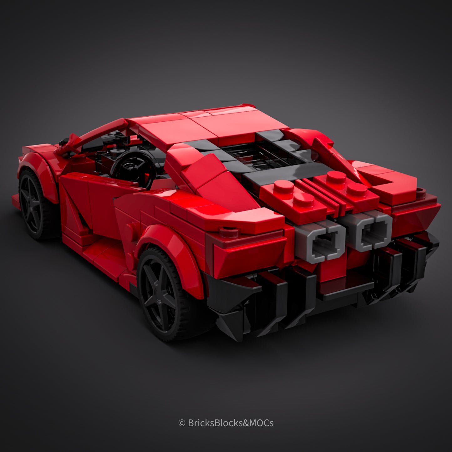 Inspired by Lamborghini Revuelto - Red (instructions)