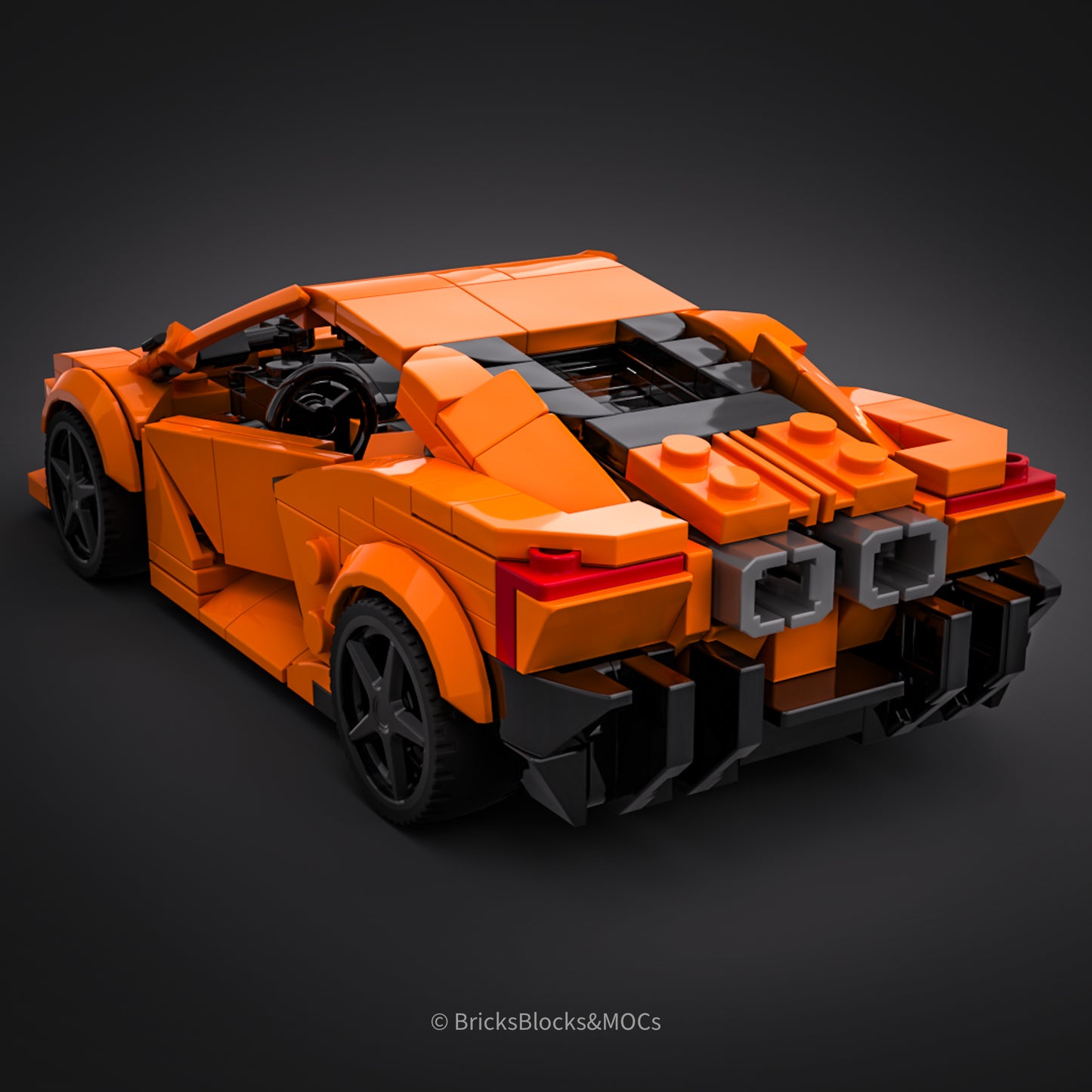 Inspired by Lamborghini Revuelto - Orange (instructions)