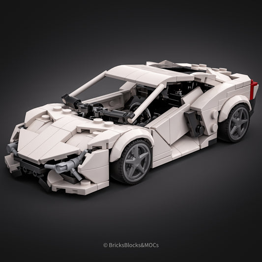 Inspired by Lamborghini Revuelto - White (Kit)