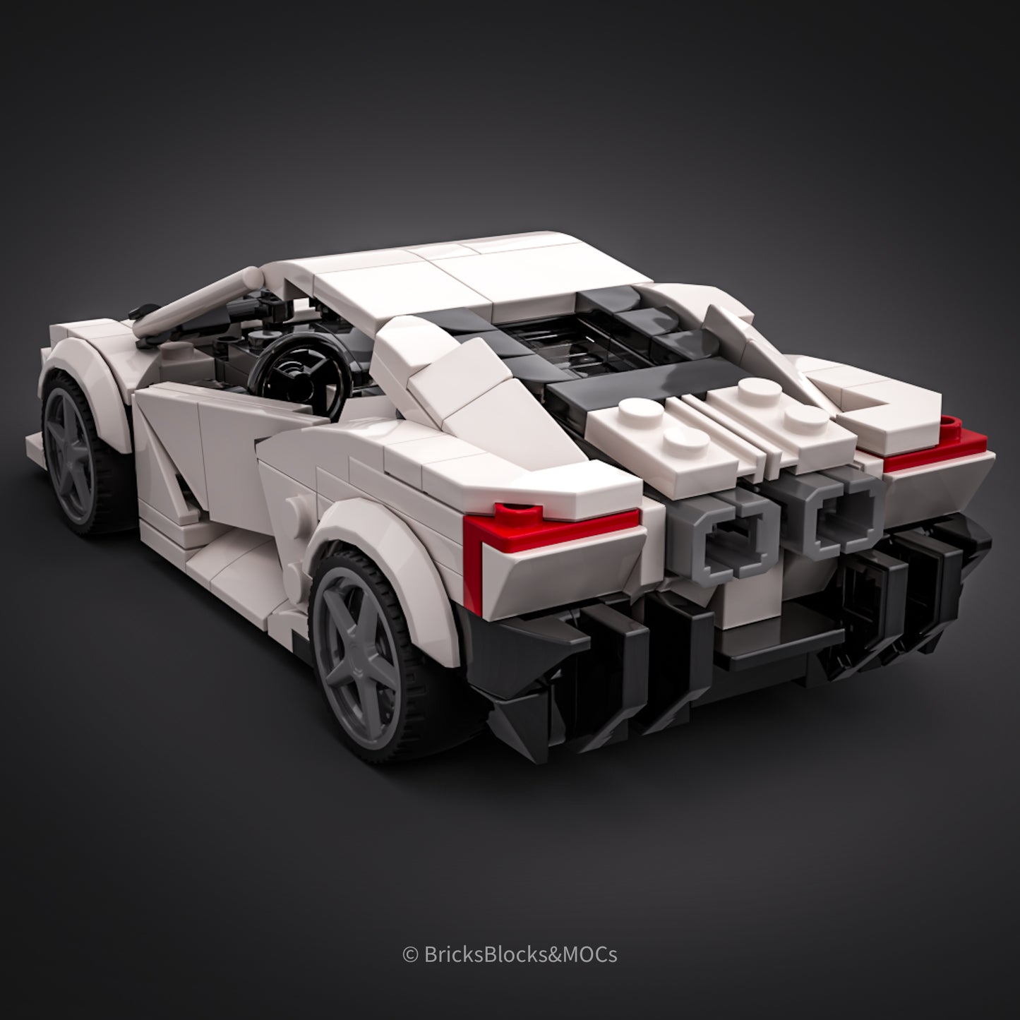 Inspired by Lamborghini Revuelto - White (Kit)