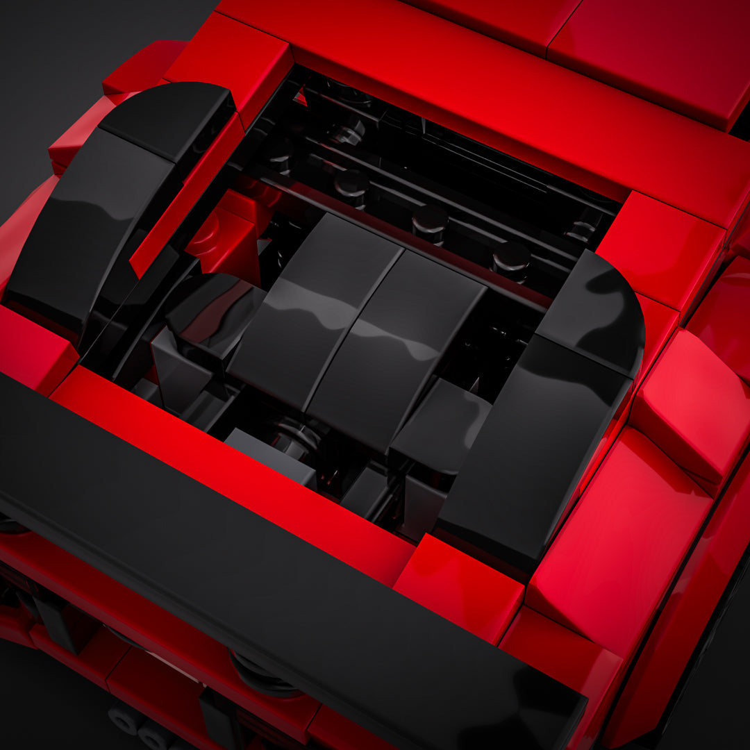 Inspired by Lamborghini Aventador SV - Red (Kit)