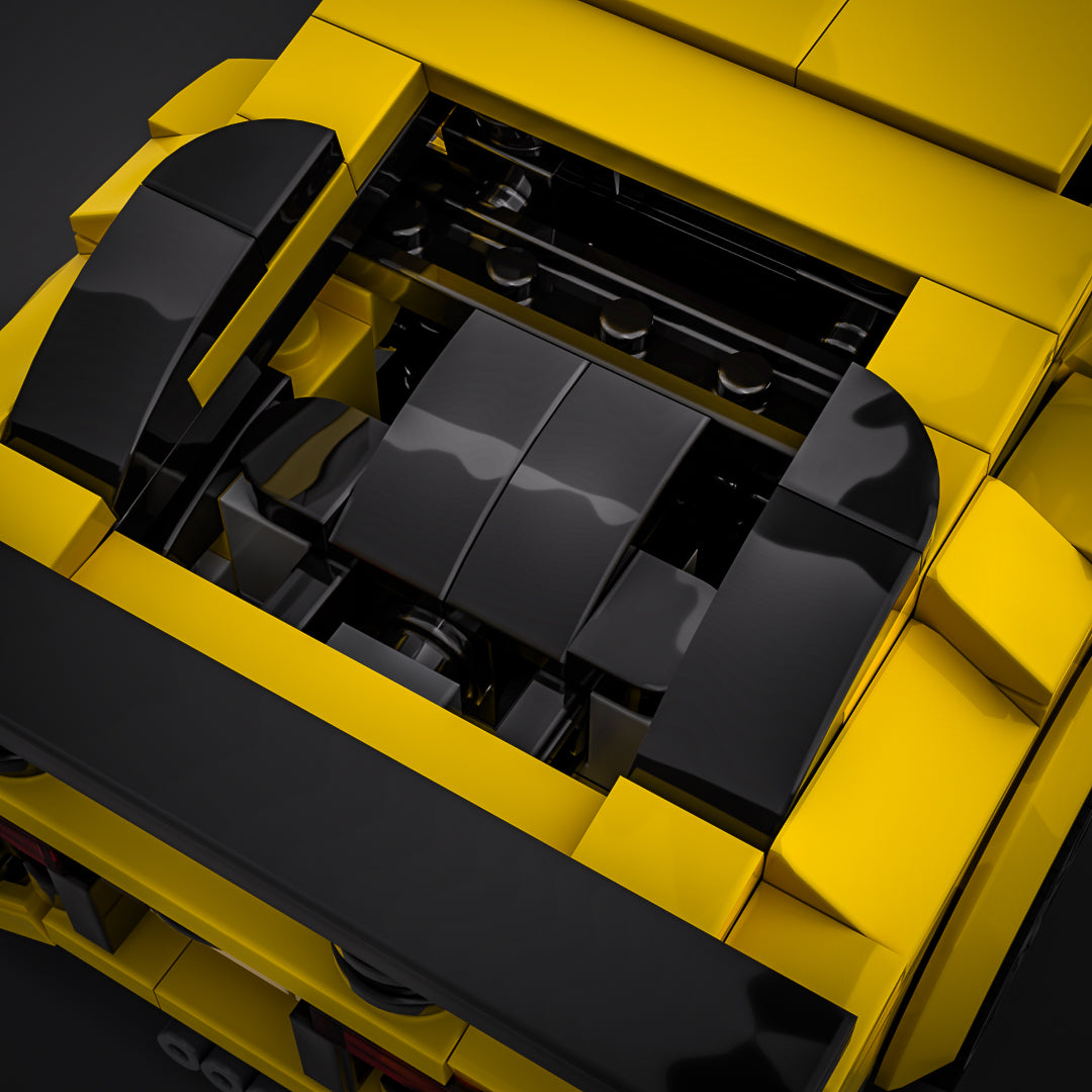 Inspired by Lamborghini Aventador SV - Yellow (Kit)