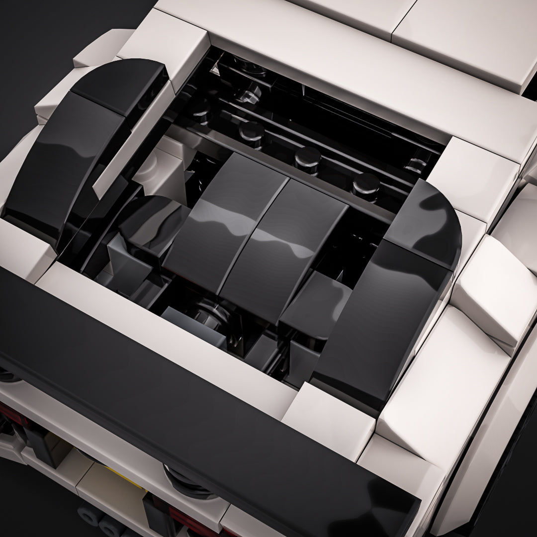 Inspired by Lamborghini Aventador SV - White (Kit)