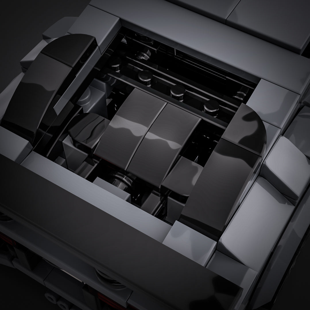 Inspired by Lamborghini Aventador SV - Grey (Kit)
