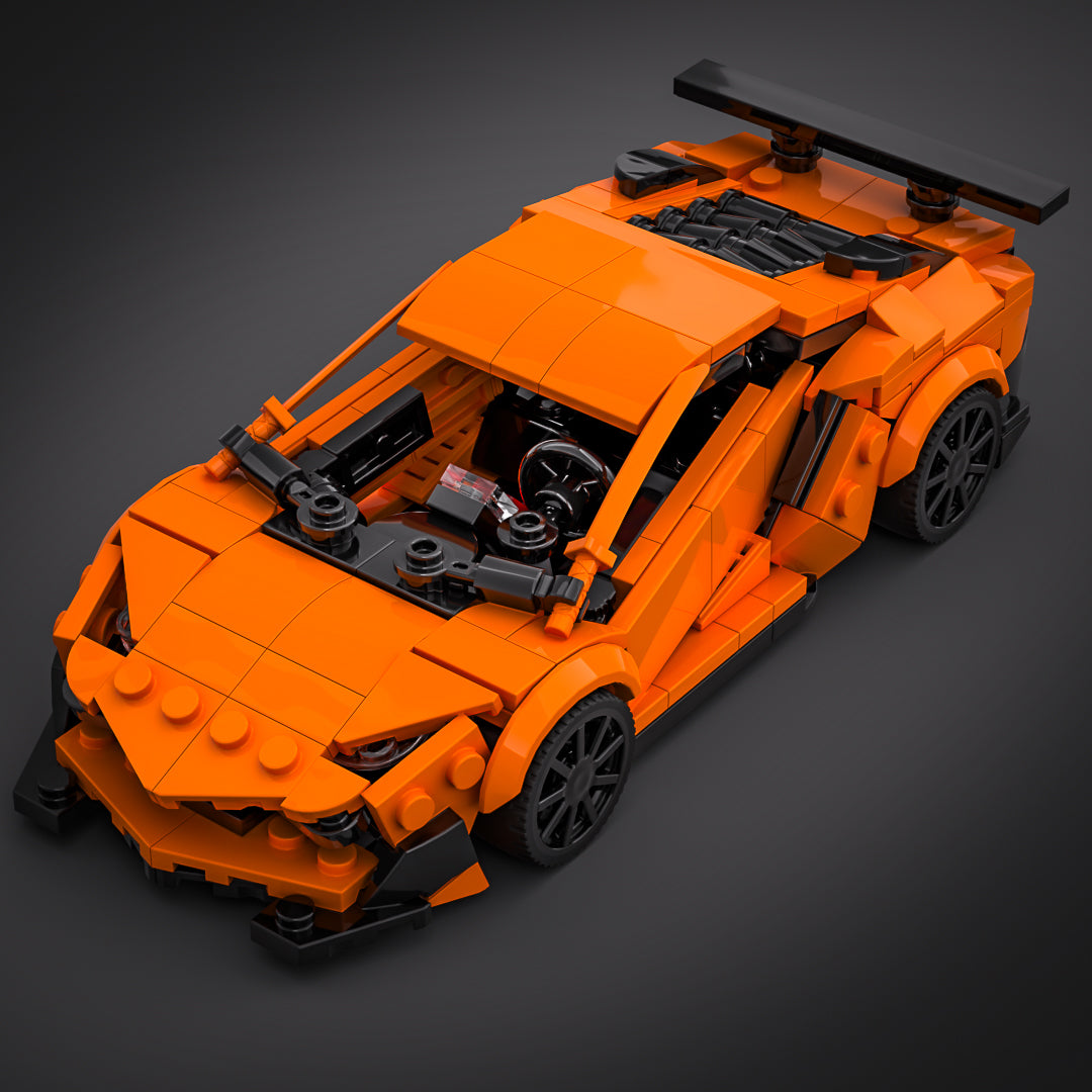 Inspired by Lamborghini Aventador SV - Orange (instructions)