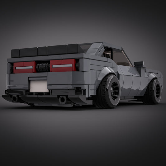Inspired by Dodge Challenger - Grey & black (instructions)
