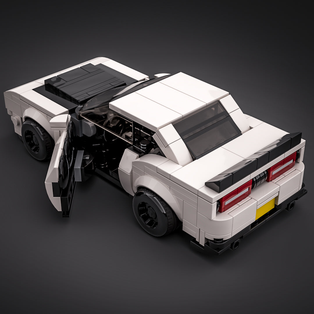 Inspired by Dodge Challenger - White & black (instructions)