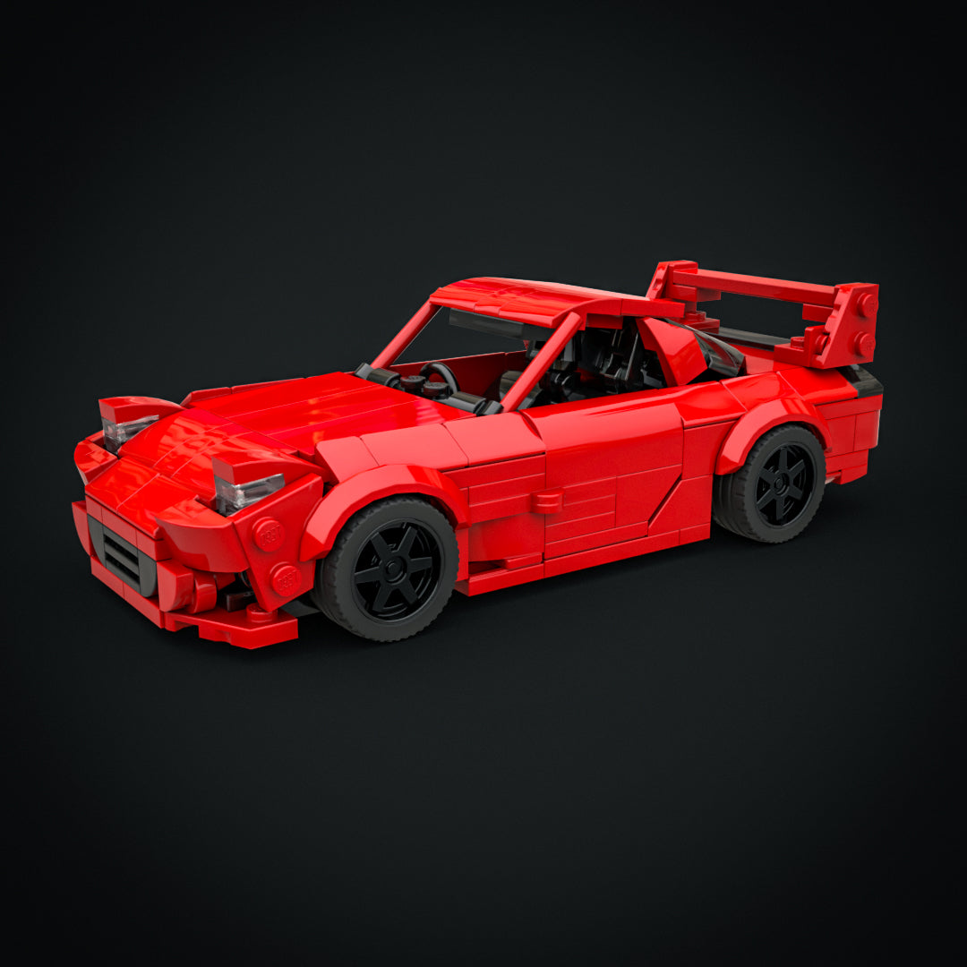 mazda rx7 fd red