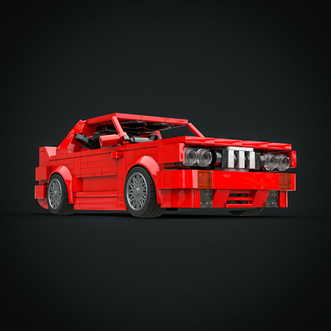 bmw e30 m3, red