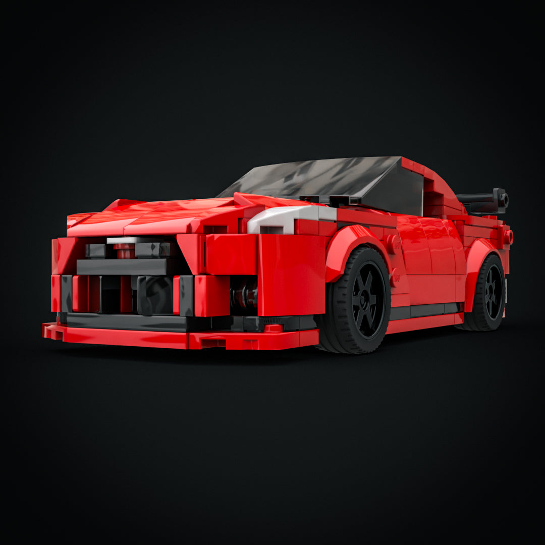 nissan gtr r35, red