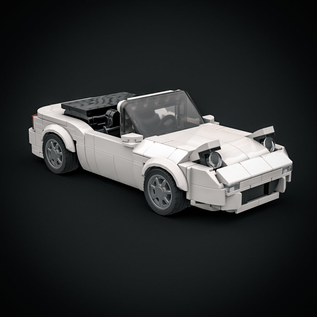 mazda mx5 na, white