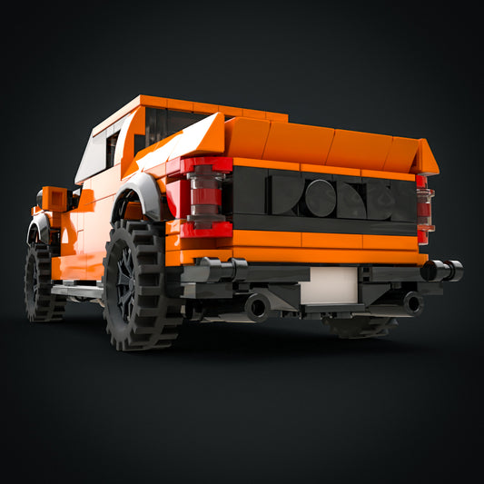 ford f 150 raptor pickup, rear