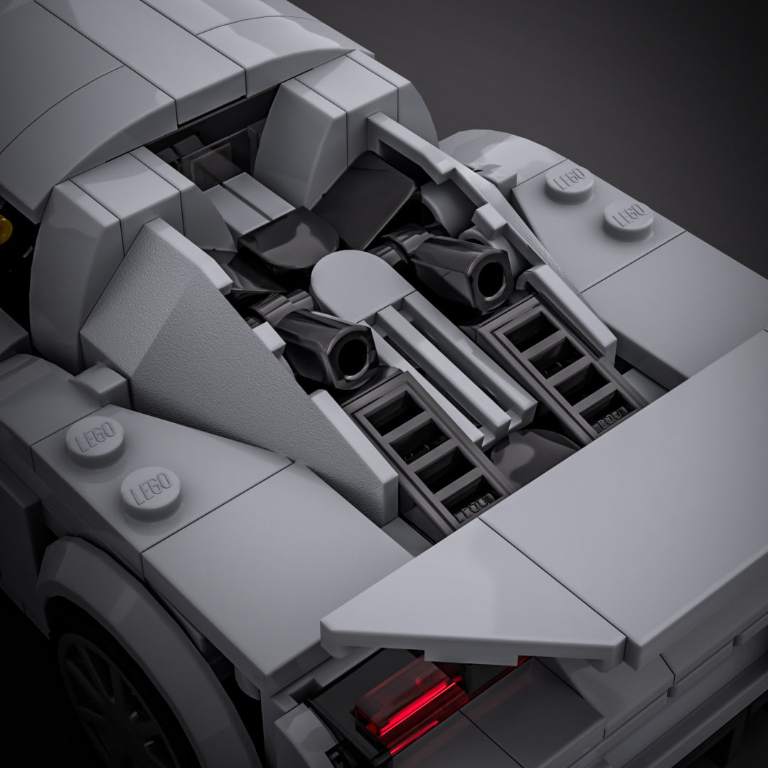 Inspired by Porsche 918 Spyder - Light Grey (instructions)