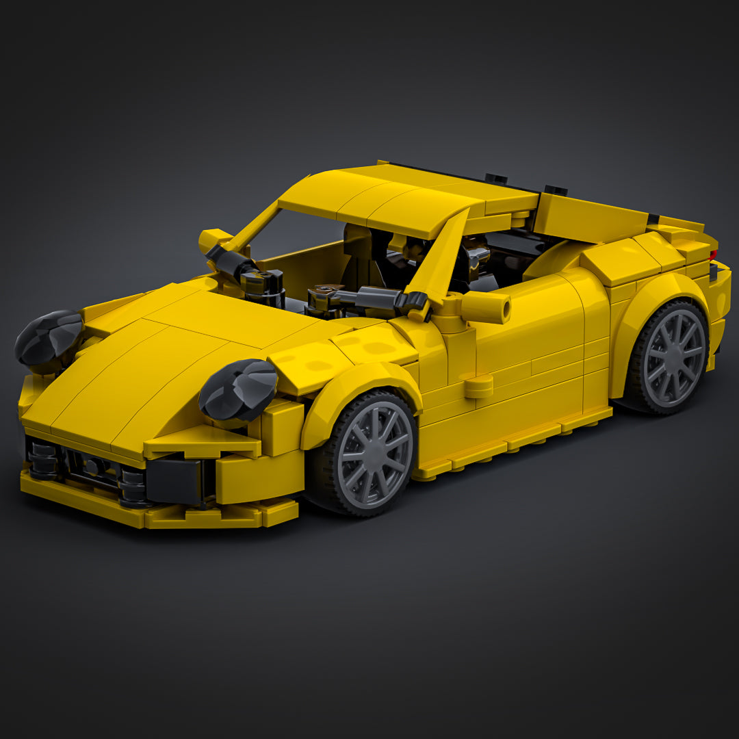 Inspired by Porsche 992 - Yellow (instructions)