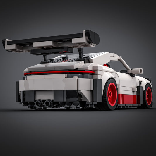 Inspired by Porsche 992 GT3 RS - White (instructions)