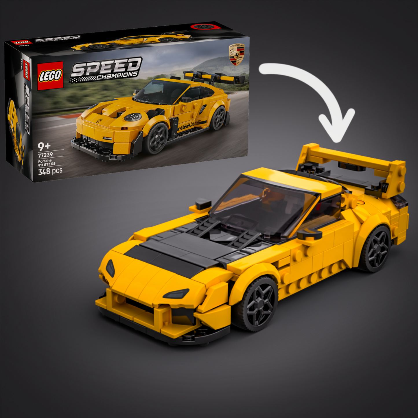 Inspired by Mazda RX7 (Based on Set 77239 Porsche 911 GT3 RS)