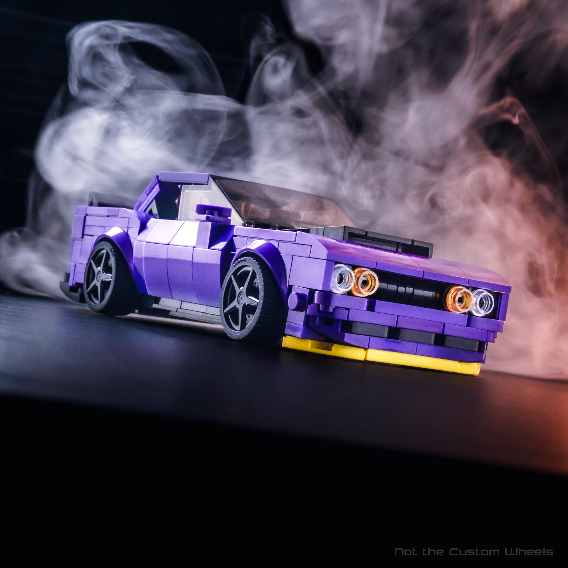 Inspired by Dodge Challenger Custom LEGO Set – Bricks, Blocks MOCs