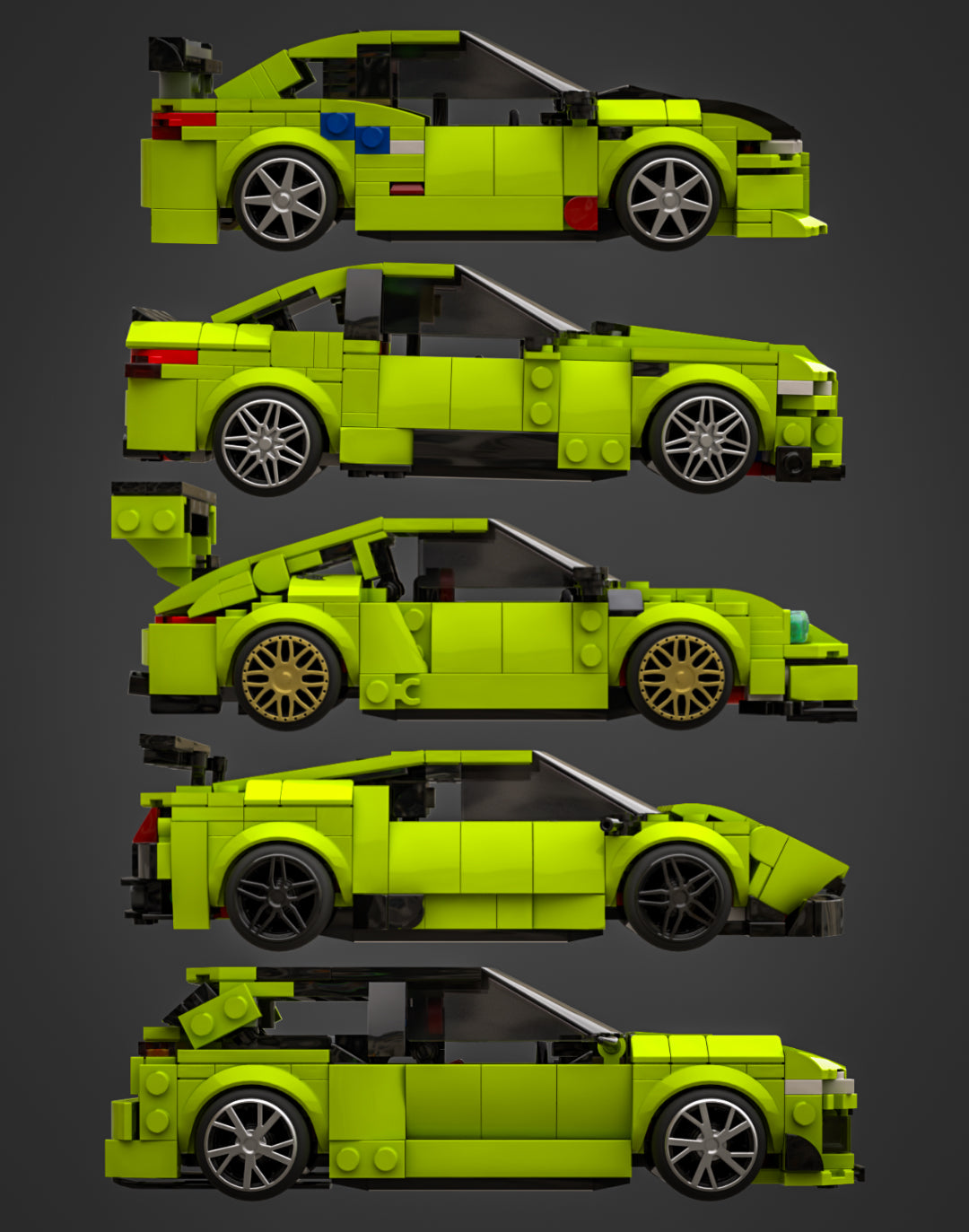 CHALLENGER3点セット The Challenger Instructions Bundle – Bricks, Blocks & MOCs