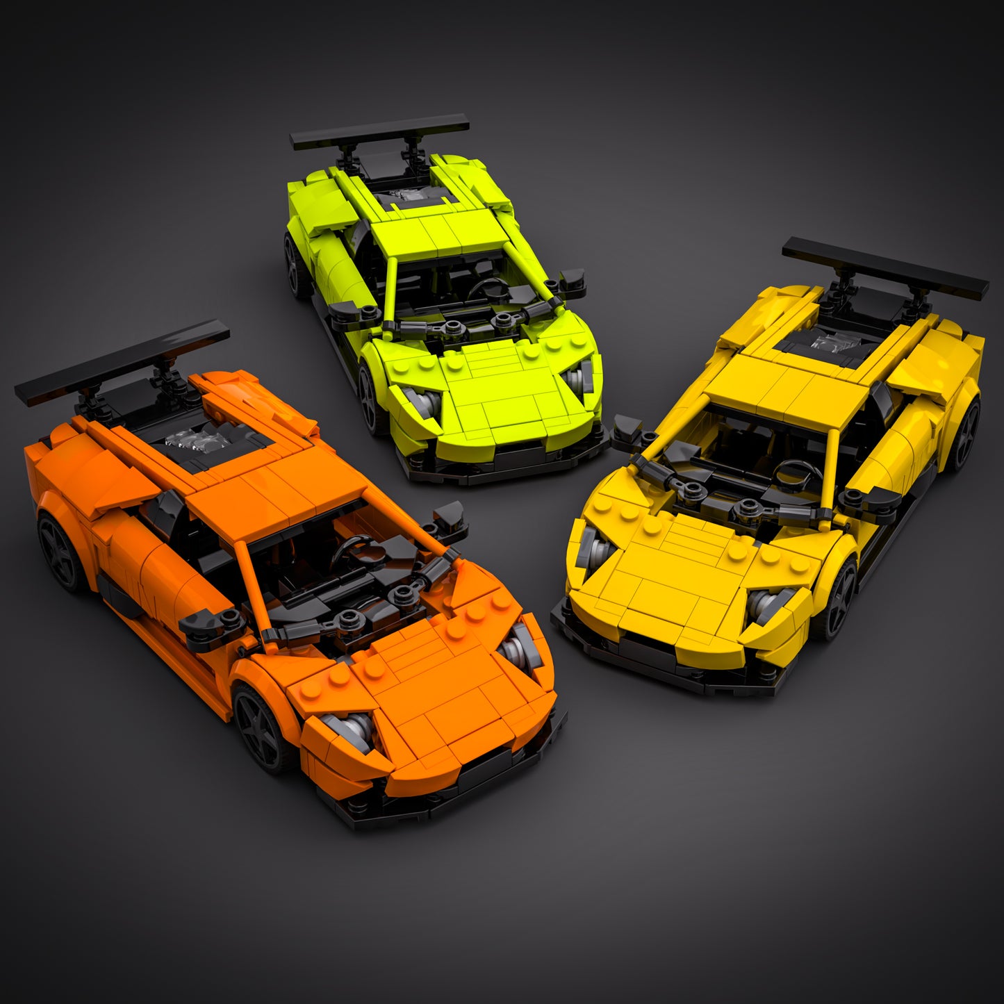 Inspired by Lamborghini Murcielago SV (instructions Color Bundle)