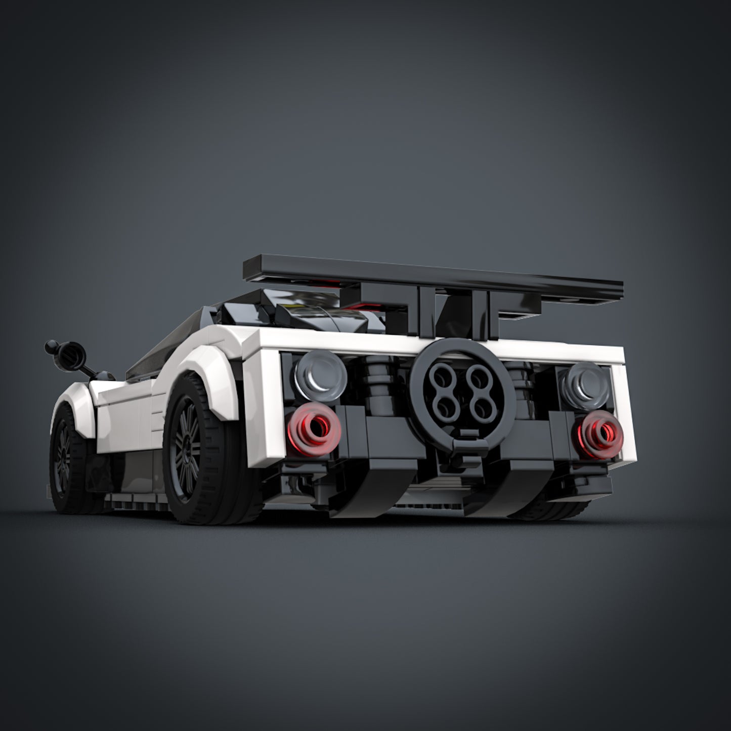 Inspired by Pagani Zonda Cinque - GoBricks LIMITED KIT
