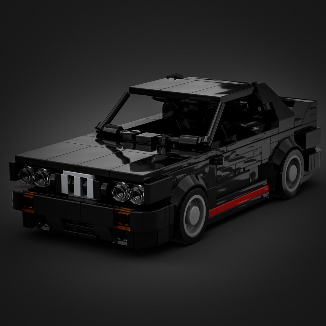 Inspired by BMW E30 M3 - Black (instructions)
